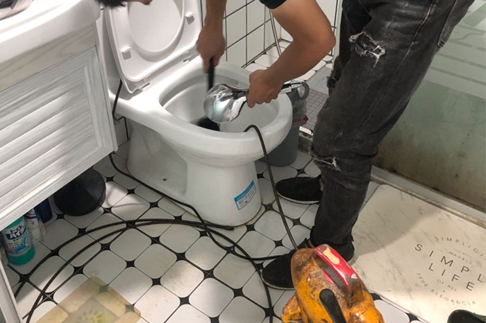 汝阳疏通下水道